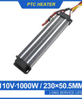 5 Piece Pack Of 1000W PTC Ceramic Air Heater Elements Featuring An Integrated Thermostat To Throw Some Serious Heat For Your Sweet Ride Or Home Setup With Consistent Room Warming, showing a PTC heater element 110V-1000W.
