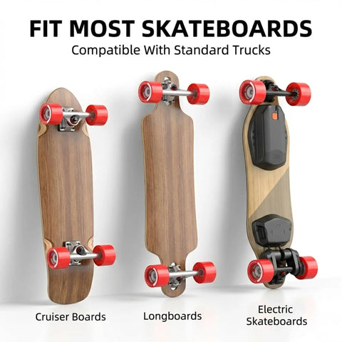 90mm 78A Red Electric Skateboard Wheels for Longboards and Cruisers on cruiser, longboard, and electric skateboard