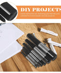 Grab This Awesome 6 Piece Screw Extractor Set And Remove Any Broken Bolt Like A Pro For Home Repairs And Automotive Jobs With Heavy Duty Steel Bits, 6 steel extractors on wood