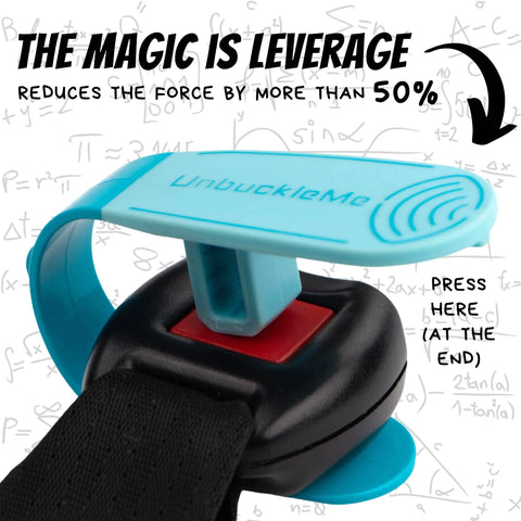 Car Seat Buckle Release Tool For Easy Unbuckling On 5 Point Harnesses, Thumb Pain Relief And Nail Saver, Great For Infants And Toddlers