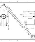 Technical diagram of Replacement Bathroom Fan Motor Blower Assembly For Heaters DIY Friendly Easy Install 70 CFM 0.9 Amps 120 Volts Clockwise Rotation Compatible With Heater Models 162 G L 164 G L 162 E J K L M 164 E J K L M S97009758 97009796 97009796B 1568209