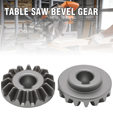 Bevel Gear Replacement Kit 2 Pack 5140061-65 For Popular Table Saws DW745 DWE7490 DWE7499 DCS7485B DCS7485T1 DW7445 And Other Common Models Replacement Part Built To Last With Precise Fit And Easy Swap