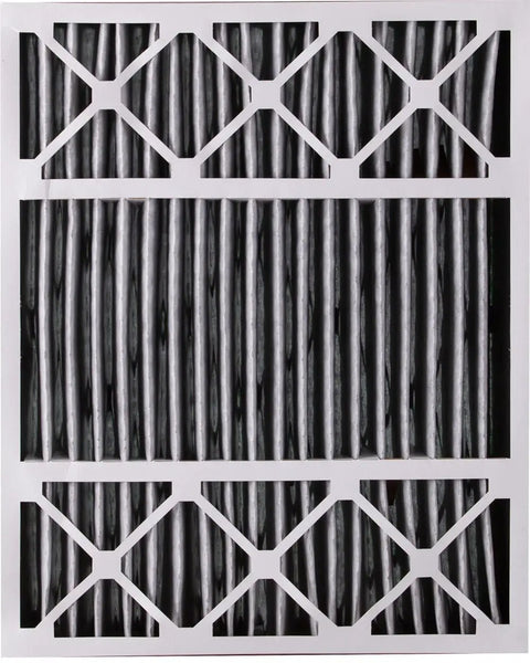 20x25x5 Air Filter Replacement MERV 12 Pleated With Carbon For X6673 X6675, 2-Pack, Actual Size 19.75 X 24.75 X 4.38, Heavy-Duty Filtration For Cleaner Indoor Air