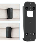 Vinyl Siding Mount For All New 2nd Gen Video Doorbell Camera, Adjustable Corner Wedge Kit For 4 Inch Standard Vinyl Siding, Black