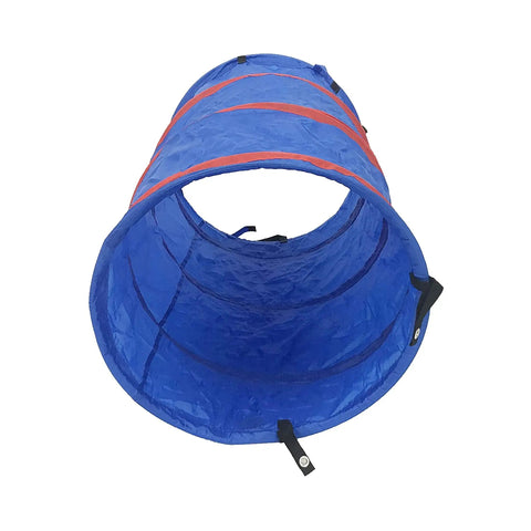 Dog Agility Tunnel With Chute Training Gear 24 Inch Diameter 32 Inch Tunnel And 152 Inch Chute Stakes And Carry Bag Awesome Workout