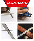 All In One Do It Yourself File Set With Six Steel Files And Six Diamond Files For Pro Grade Precision In use on various materials