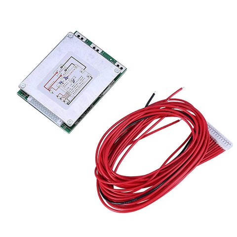 Street Tested 5 Pack 14S 52V 35A Lithium Battery Protection Board With Smart Balancing Pcb Circuit Plug And Play Kit with wires.