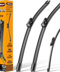 All Season Replacement Wiper Blades For Volkswagen Tiguan 2018 2025 Front 25 Inch And 22 Inch Blades Plus Rear 15 Inch Wiper OEM Quality