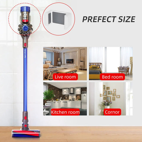 Dyson V7 V8 Wall Mount Storage Holder For Vacuum Cleaner Bracket Organizer Wall Mount Stand for various rooms