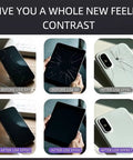Before and after effects of Phone Screen Repair Liquid For Scratches And Cracks, Quick Fix Kit With 5ml Restorer Fluid.