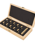 Brass Watch Winder Set With Ergonomic Handle For Precision Winding Of Movements Like 2450 2135 240 899 1904 9015 L888 1847 3120 in wooden box
