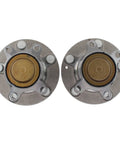 Rear Wheel Hub And Bearing Assembly Pair For Honda Civic 2016 To 2021 And Insight 2019 To 2022 showing 5 lug ABS flange.
