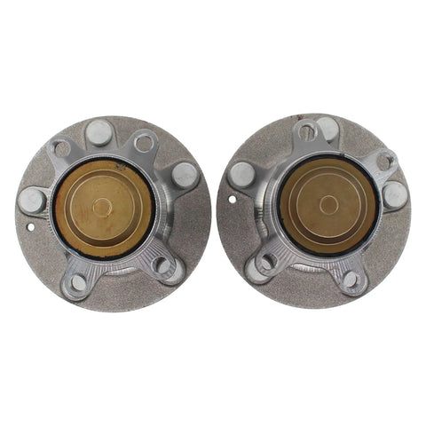 Rear Wheel Hub And Bearing Assembly Pair For Honda Civic 2016 To 2021 And Insight 2019 To 2022 showing 5 lug ABS flange.
