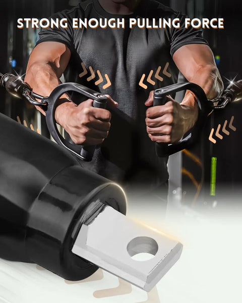 Cable Ball Stopper Ends For Gym Cables 5mm And 6mm Durable Steel Core With Hex Socket Screws Replacement Part in use