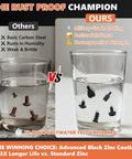 Rock Solid 522 Piece Computer Screws Kit Featuring M3 Hex Fasteners And Standard Six Thirty Two Bolts for dry vs. rusted screw comparison.