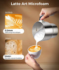 All In One Milk Frother And Steamer With 27oz Capacity Temperature Control Hot Or Cold Foam Customizable Texture