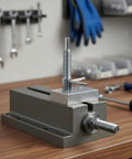 Industrial Grade Stainless Steel Indexing Plunger Pin With Ergonomic L Handle And Spring Loaded Snap Lock on rotary fixture setup