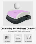 Gaming Chair With 4D Adjustable Armrests And A 170 Degree Recline cushioning for comfort, polyurethane padding detail