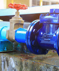 Industrial pipe system with 3 Pack Cast Iron Shutoff Valve Replacement Handles With Flat Bottom Design Red Metal Hand Wheels