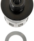 Twist Drain Oil Plug Solution For Select Models, No Wrench Needed, Tool Free Oil Change Adapter with black metal cap and O-ring