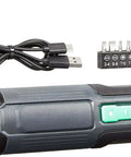 Go To 4V Cordless Stick Screwdriver With 10 Piece Bit Set USB C Charging Cable LED Light And 3 Torque Settings