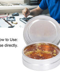 High Purity Rosin Soldering Flux Paste for Electronics No Clean 30g Low Smoke No Mess with open tin next to technician