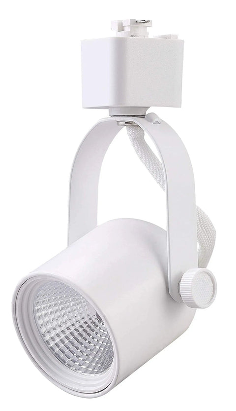 Juno Type LED Track Light Head 10W CRI 90 and Up 3000K Warm White Dimmable with 40 Degree Tilt Adjustable Beam for Accent Lighting