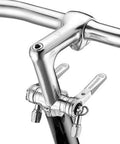 Stem Mount Shifter Set 22.2mm For Old School Vintage Bikes Left And Right Pair Silver 8 9 10 Speed Compatible Zeoss Sticker