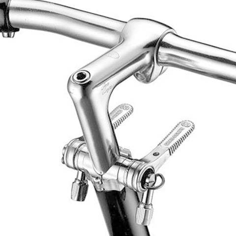 Stem Mount Shifter Set 22.2mm For Old School Vintage Bikes Left And Right Pair Silver 8 9 10 Speed Compatible Zeoss Sticker