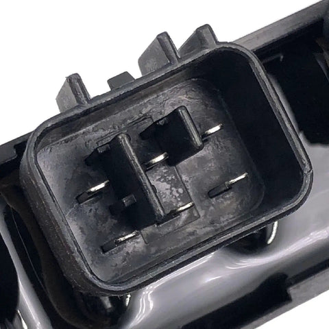 Connector view of CDI Box Unit For Yamaha Grizzly 660 YFM660FG YFM660FA 2002 To 2008 With Spark Boost For Easier Starts And Crisp Throttle Response