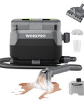 Slick Steam Portable Carpet And Upholstery Cleaner With 16Kpa Pressure, Four Cleaning Modes And Versatile Tools, Get Rid Of Tough Pet Stains Quick On Couches And Car Seats, Nifty Heating System Spot Cleaner with hose and tools.