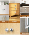 Two Pack Stainless Steel Suction Cup Handles For Glass Shower Doors Cabinets And Refrigerators No Drilling Required various applications