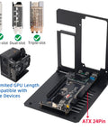Thunderbolt Three Four External Graphics Enclosure Straight Powers Up Your Laptop Rig For Elite Gaming And Local Ai Models supports various GPU slot sizes.