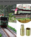16 Pairs Carbon Steel Model Railway Alignment Dowels For 8 Millimeter Holes Baseboard Dowel Pins For Precise Track Alignment
