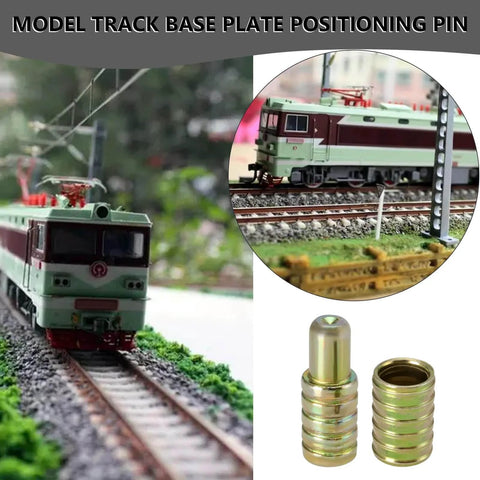 16 Pairs Carbon Steel Model Railway Alignment Dowels For 8 Millimeter Holes Baseboard Dowel Pins For Precise Track Alignment