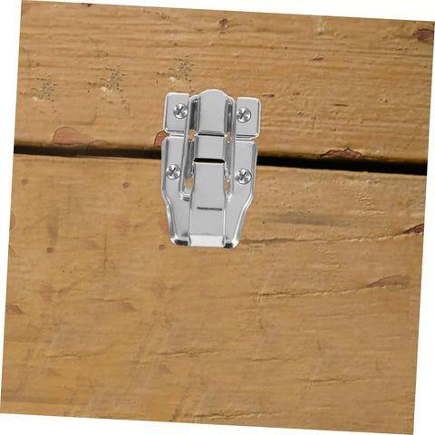 Six Pack Vintage Duckbilled Toggle Latch Kit With Screws For Wooden Boxes Jewelry Cabinets Tool Chests Spring Loaded Hasp Lock