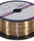 Silicon Bronze MIG Welding Wire 2 Lb Spool 0.023 Inch Diameter ERCuSi-A AWS Classification Solid Wire for GMAW Copper Bronze Welds