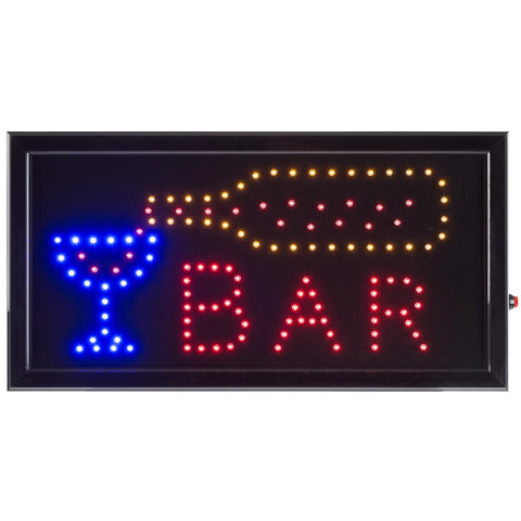 Lit LED Bar Sign Neon Style Display With Animated Lights And Energy Efficient LEDs For Home Bars, Businesses, And Events