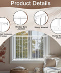 Adjustable Child Safety Window Guard Bars Keep The Kiddos Secure Interior Fall Prevention Rig White Frame with sturdy junctions.