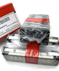 Beefy Heavy Duty Linear Guide Block Set HSR20R Series with Rails and Carriage for CNC Machines, wrapped and labeled.