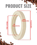 58mm Silicone Steam Ring Set Of 2 For Breville And Sage Espresso Machines BES900XL BES920XL BES980XL BES990 Replacement Gasket