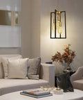 Sleek Black And Brass 3 Light Pendant Light For Kitchen Island And Dining Room Modern Industrial Farmhouse Rectangle Chandelier Hanging Light