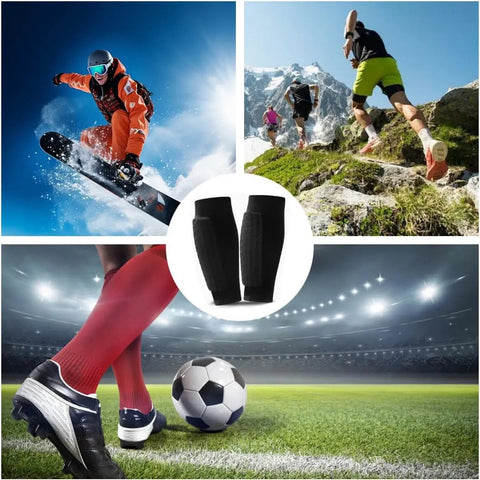 Youth Shin Guards With Box For Soccer, Breathable Moisture Wicking Pads, Honeycomb Ergonomic Protection, Small Size S 6 to 10