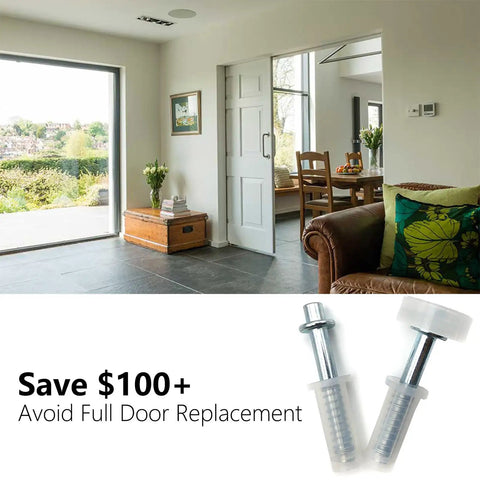 Heavy Duty Bifold Door Fix Kit Includes Spring Loaded Top Roller And Pivot Bracket for smooth setup in modern home.