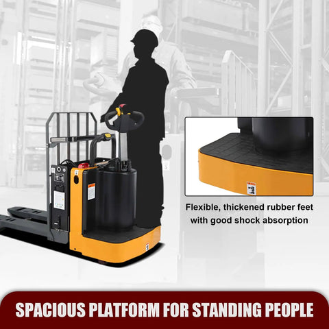 Heavy Duty Electric Pallet Jack With Badass 6600 Lbs Payload And Legit 24V 300Ah Battery Engineered For Rock Solid Warehouse Moves And Retail Inventory Restocking