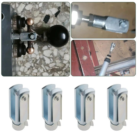 M6 Clevis Fork Long With Spring Pin Right Hand Thread Alloy Air Cylinder Rod Clevis End Female Thread Y Connector 43mm Length 4 Pack Workhorse Hardware Built To Last For Industrial Projects on pneumatic strut