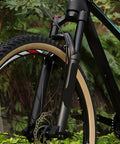 100mm Travel Threadless Front Suspension Fork For 27.5 Inch Mountain Bikes With Disc Brake Compatibility And Mechanical Lockout