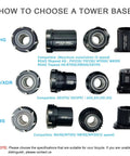 Different hub base options for Carbon Fiber 700C Wheelset With 38mm Or 50mm Rim, Road Bike Disc Brake Compatible, including HG, XD/XDR, MS types