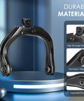 Front Upper Control Arm Suspension Kit 16 Piece Fits For Chevy Trailblazer 2003-2006 on display with structural features.