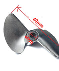 Beefed-Up 4mm Metal Propeller Upgrade For UDI Arrow RC Boats, High-Performance Rotor Blade Compatible With UDI005 UDI022 5 005, Durable Wear-Resistant Part For Remote Control Boats depicting 40mm diameter and 4mm bore measurements